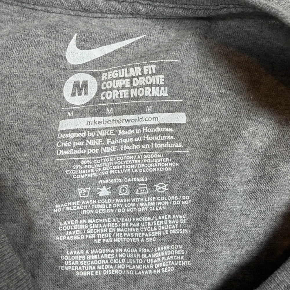 St. Louis Cardinals Nike SS T-Shirt Men's Medium Gray Regular Fit Baseball GUC - Picture 3 of 4